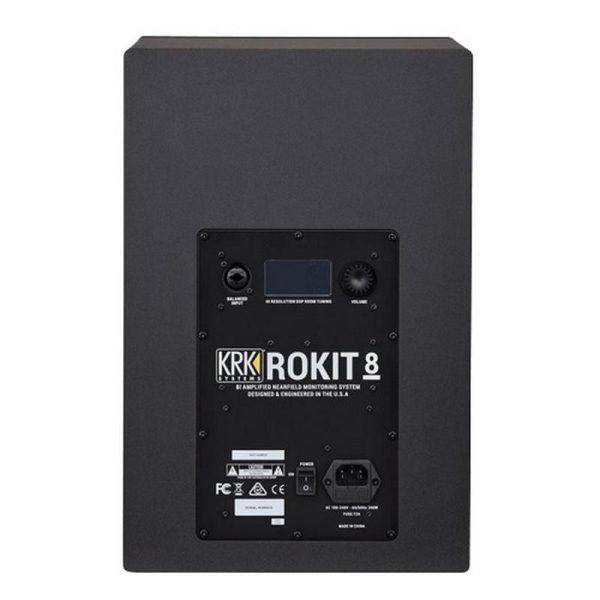 monitor de estudio rokit krk 8g4 negro y blanco (juego)
