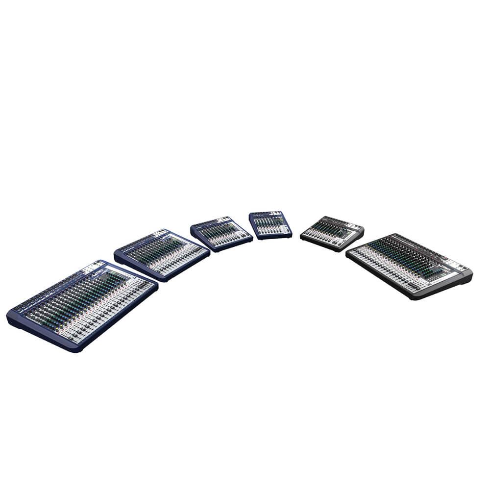 mezclador soundcraft signature 12 8mic 2st usb