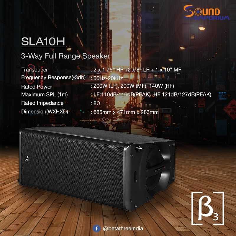 line array 10"activa beta three sla10ha