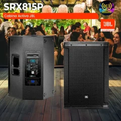 cabina activa srx815p jbl