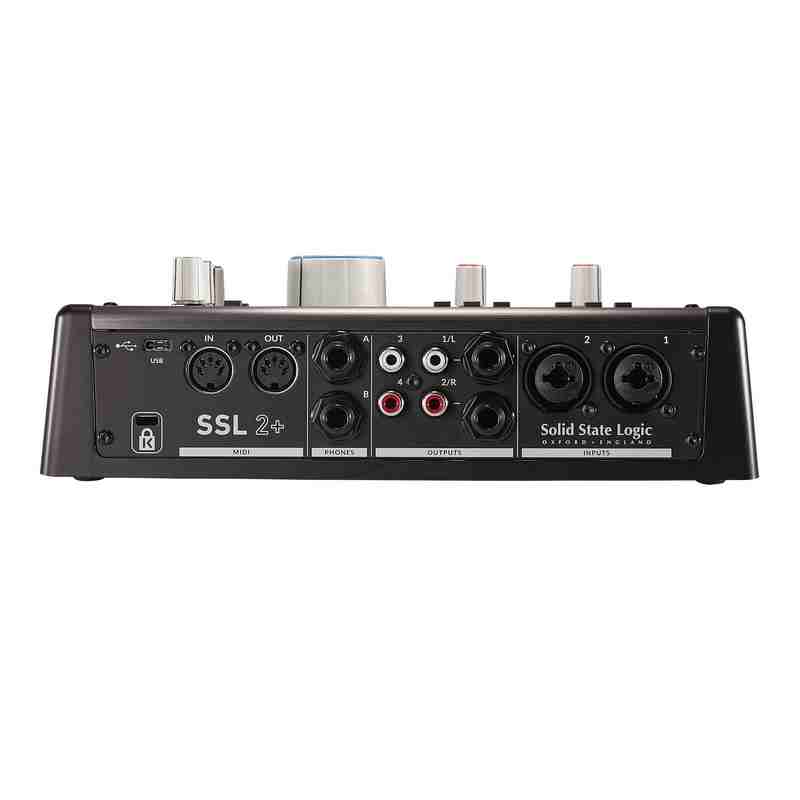 interfaz de audio usb solid state logic ssl 2+