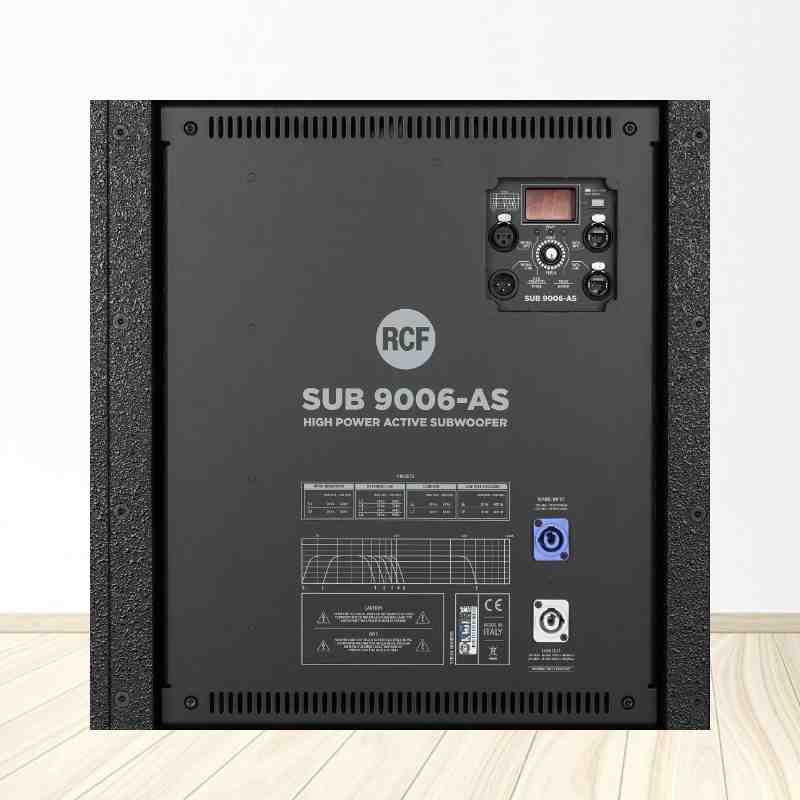 sub bajo woofer activo de alta potencia sub 9006 as