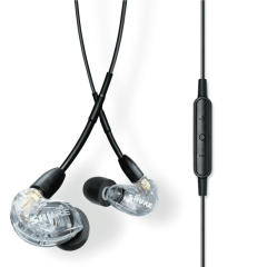 auriculares shure se215 cl uni mic/control
