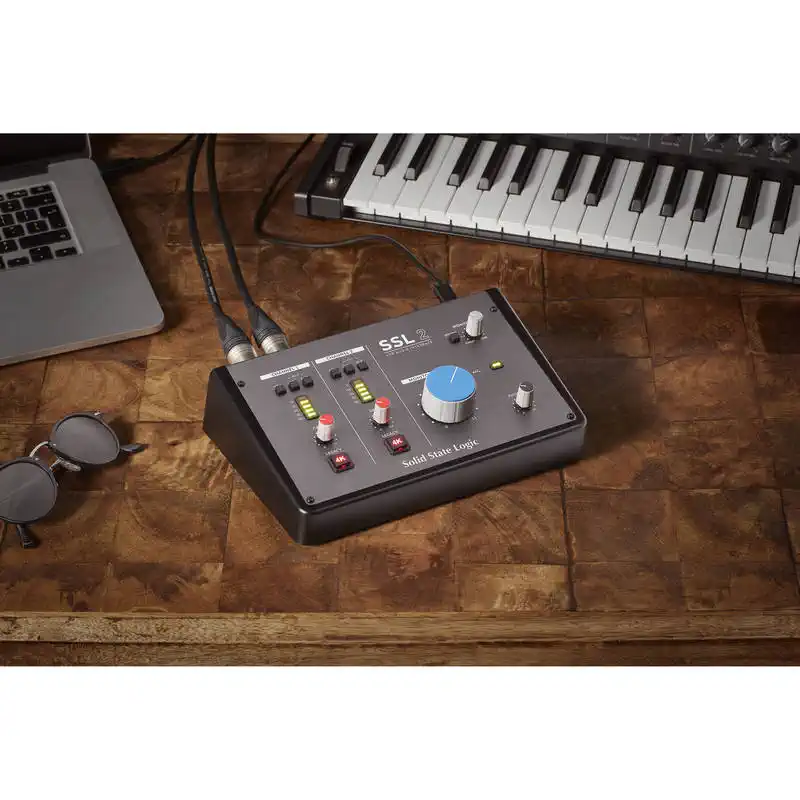 interfaz de audio ssl2 solidstage logic