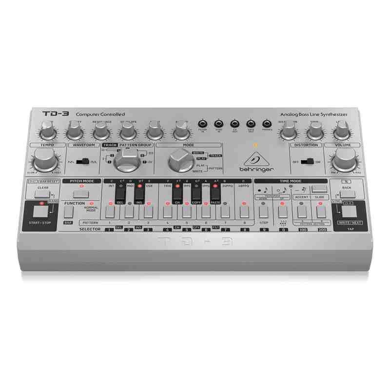 sintetizador análogo de bajos td3 sr behringer