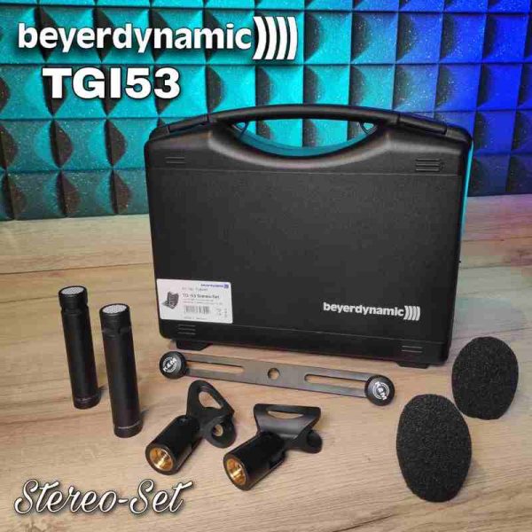 set de microfonos de condensador (2 unidades) de tgi53c