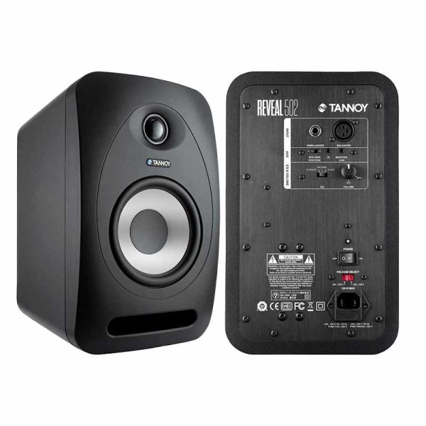 juego reveal 502 monitor de estudio 5″ tannoy