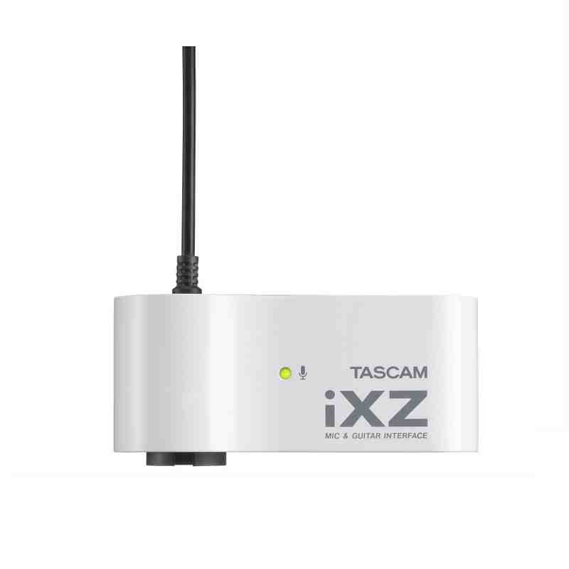 interfaz de mic/instrumentos tascam ixz