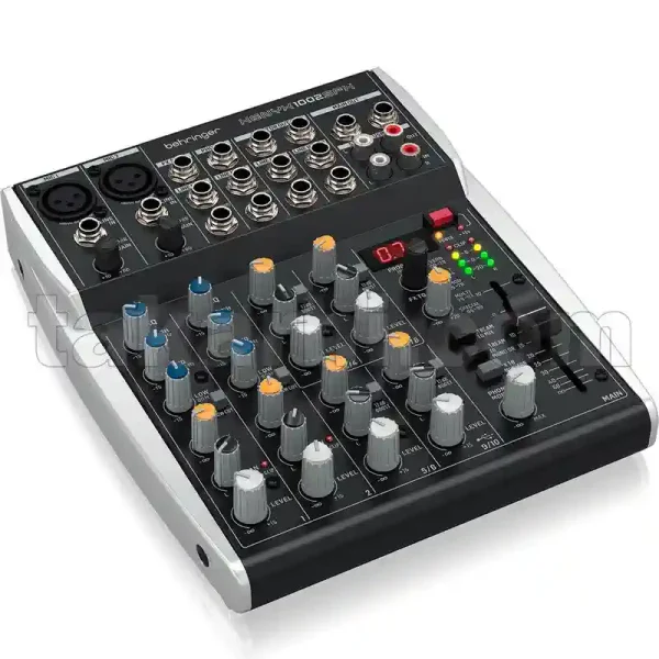 behringer xenyx 1002sfx mezclador analógico de 10 entradas