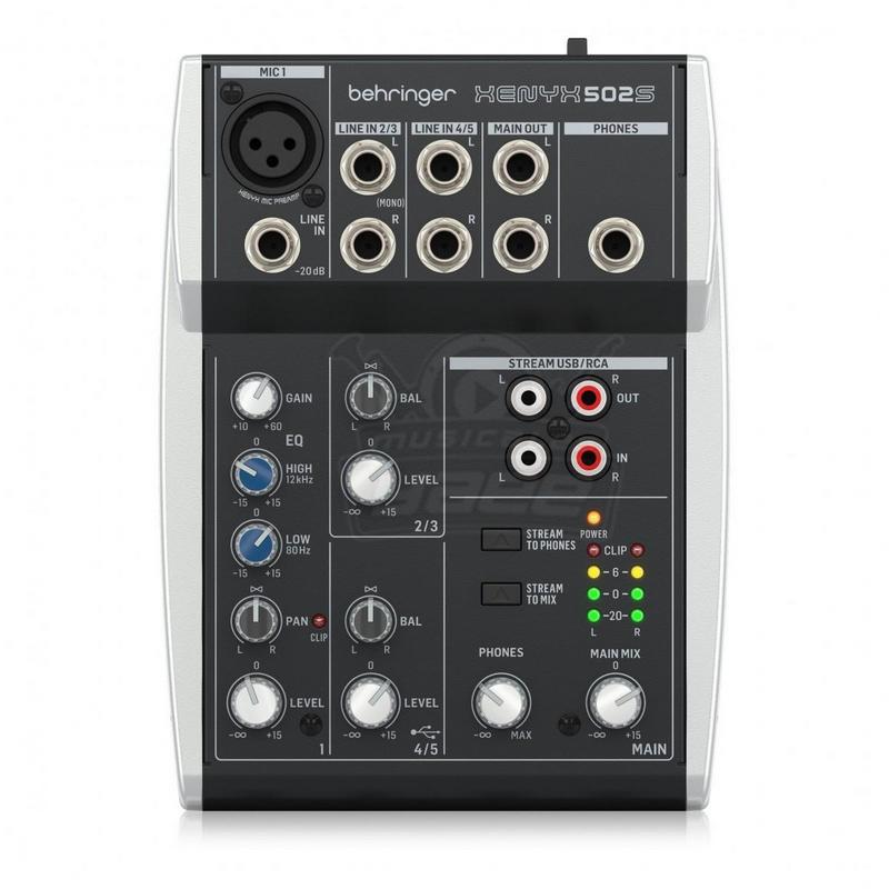mezclador análogo 502s behringer