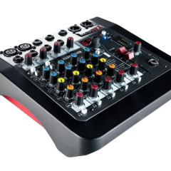 zed 6fx mezclador analógico 6 entradas con fx