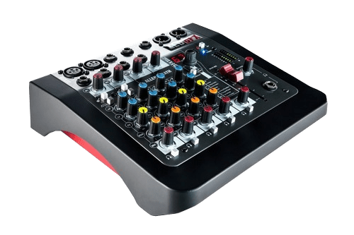 zed 6fx mezclador analógico 6 entradas con fx