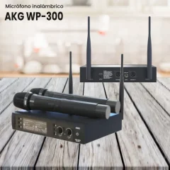 akg wp 300 micrófono inalámbrico