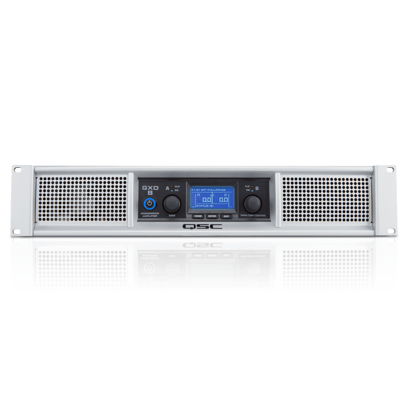 amplificador de audio qsc gxd8