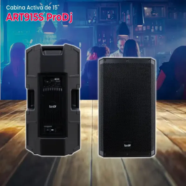 cabina activa pro dj art915s