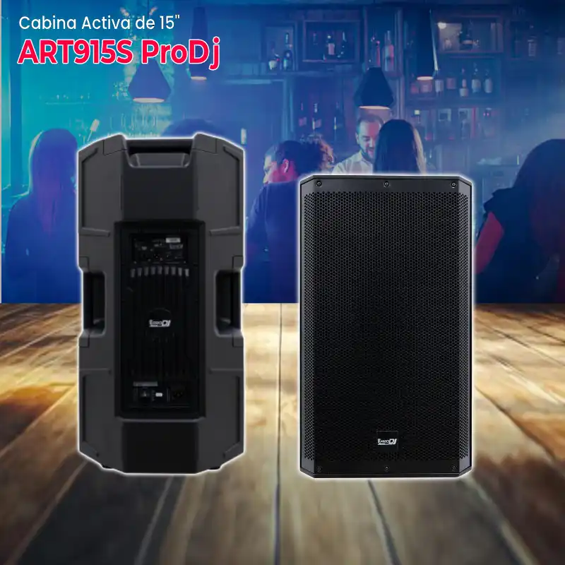 cabina activa pro dj art915s