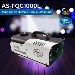 maquina de humo as fog1000l 1000w audiosound
