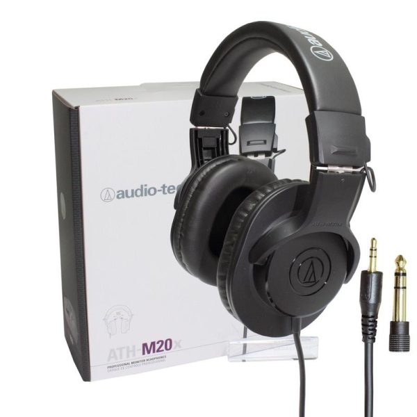 audífonos ath m20x para monitor audio technica