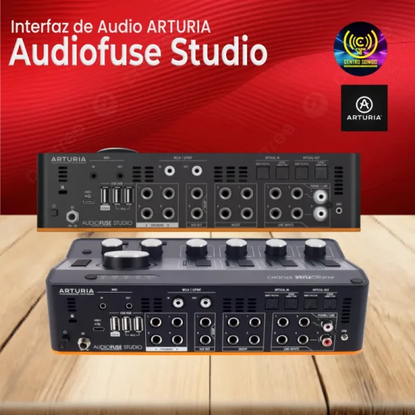 interfaz arturia audiofuse studio