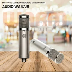 microfono condensador para estudio warm audio wa47jr