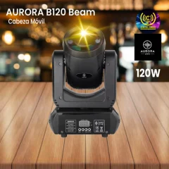 cabeza móvil aurora b120 beam de 120w
