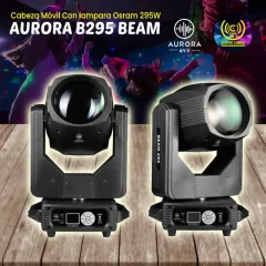 cabeza movil aurora b295 beam con lampara osram 295w