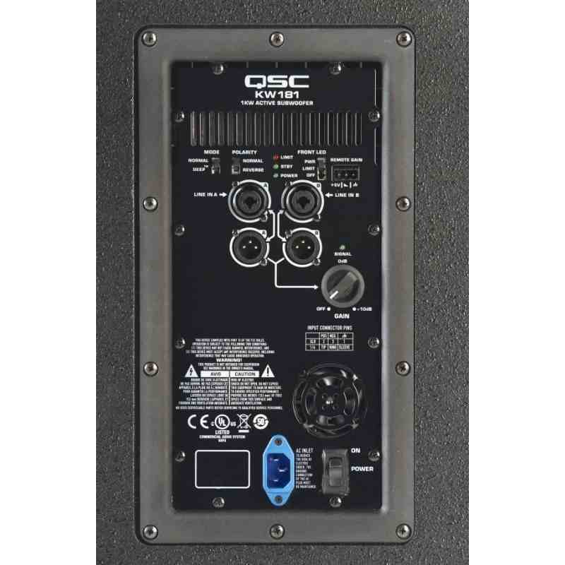 bajo activo qsc kw181