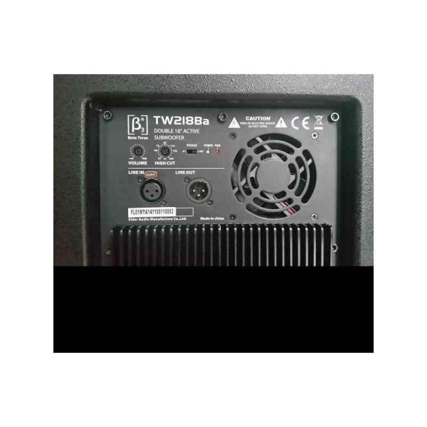bajo activo tw218ba doble beta 3 de 4500 watt