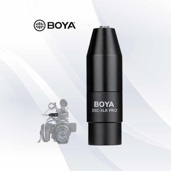 adaptador de xlr a 3.5mm boya 35c xlr pro