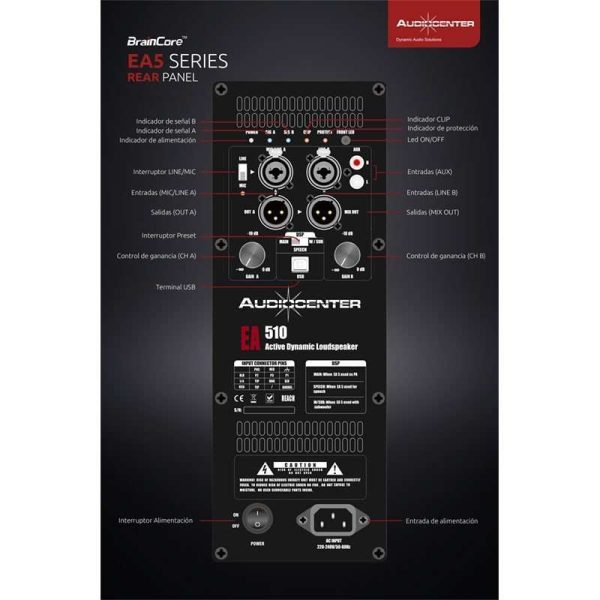 cabina activa ea510 audiocenter