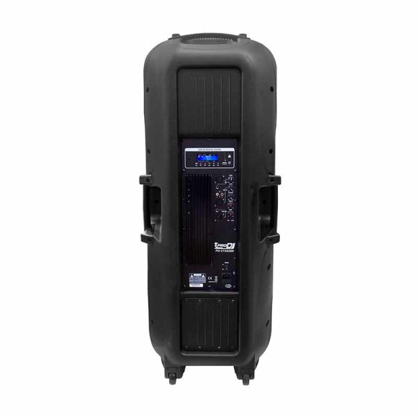 cabina activa doble de 15″ prodj psi 215aubr