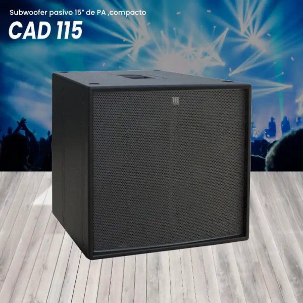 subwoofer pasivo 15″ de pa
