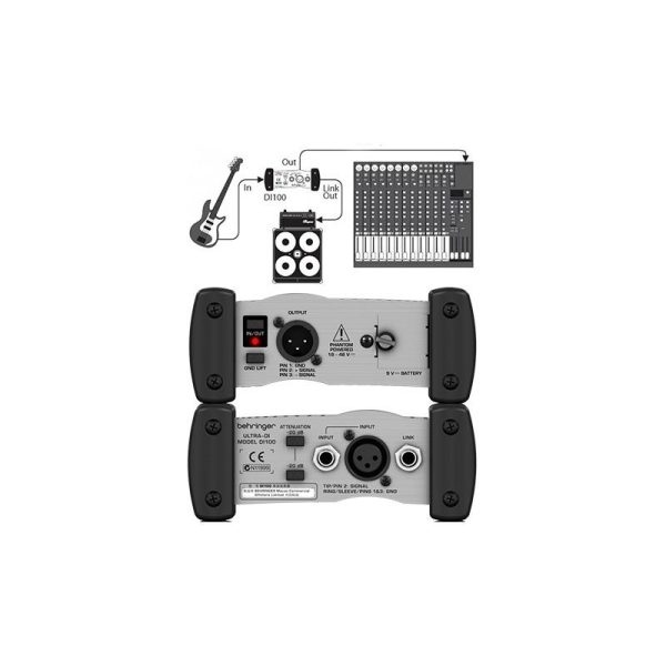 caja directa behringer di100