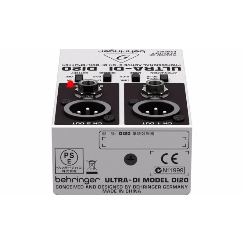 caja directa activa behringer di20