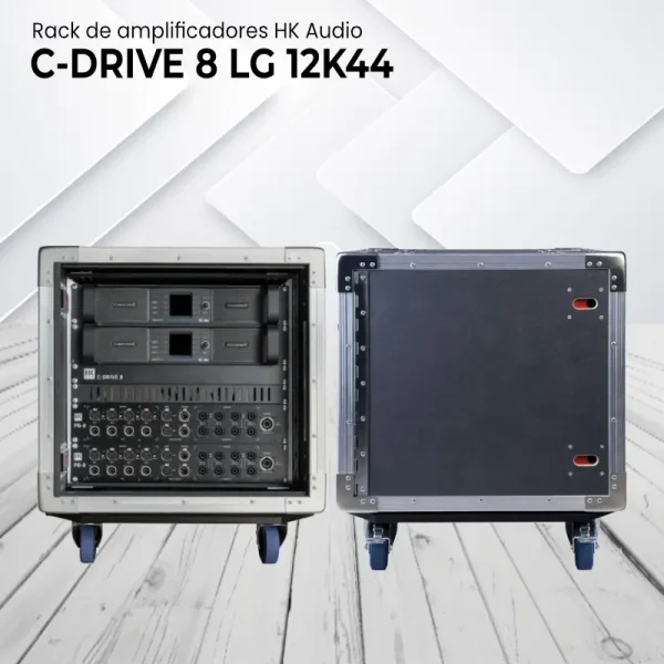 rack de amplificadores hk audio – c drive 8 lg 12k44