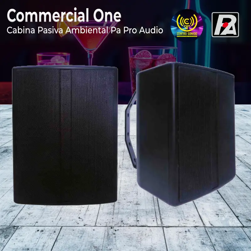 cabina pasiva commercial one p. audio ambiental