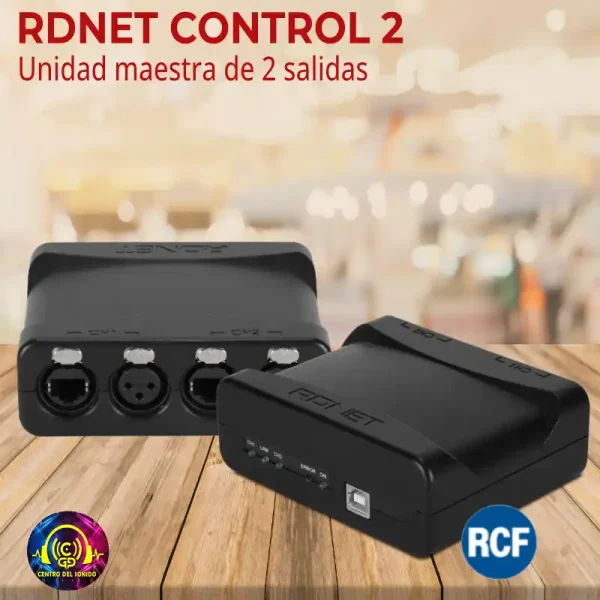 rdnet control 2 unidad maestra de 2 salidas