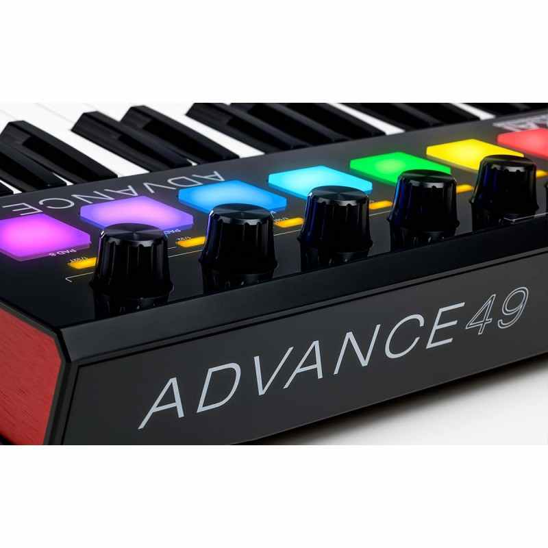controlador midi advance 49 akai