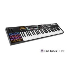controlador midi code 61 black m audio