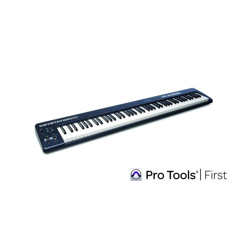 controlador midi keystation 88 ii m audio