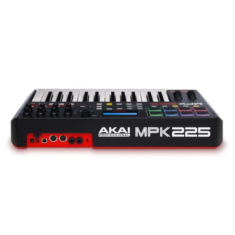 controlador midi akai mpk225