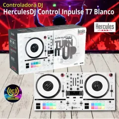 hercules dj control inpulse t7 blanco