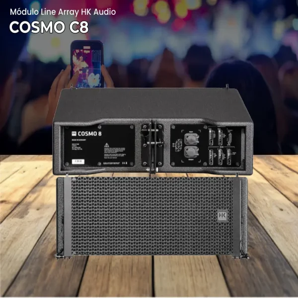 módulo line array hk audio cosmo c8