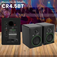 monitores de estudio mackie cr4.5bt