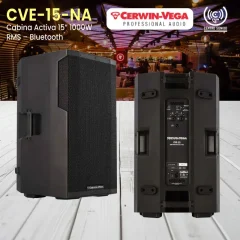 cabina activa 15″ 1000w rms – bluetooth – cerwin vega cve 15 na