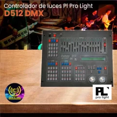 controlador de luces d512 dmx pl pro light