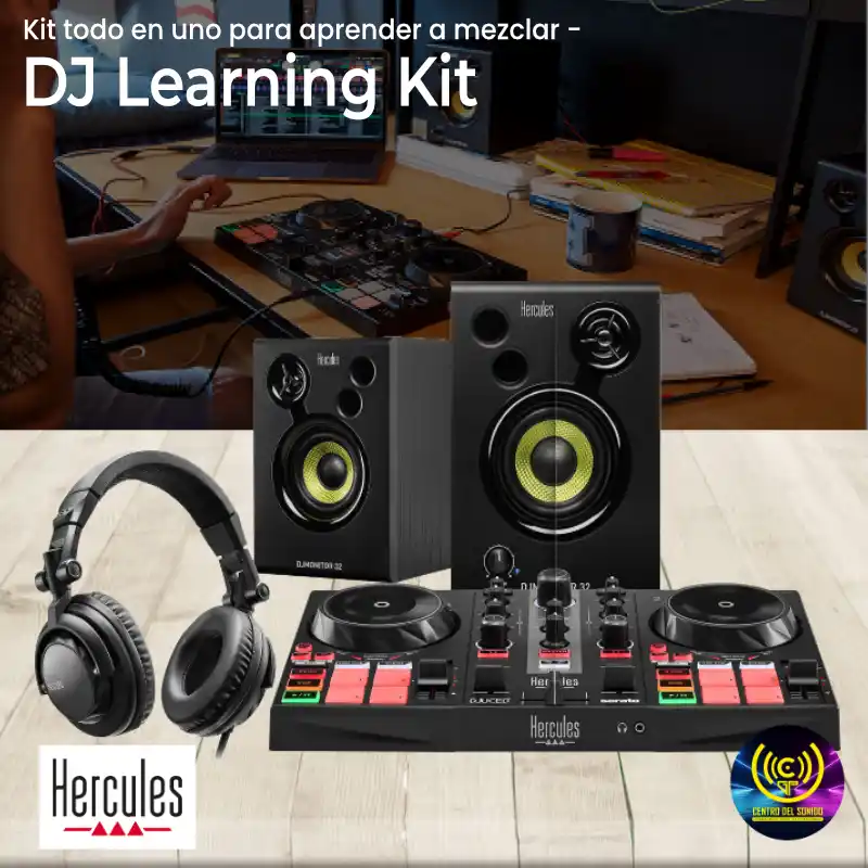 dj learning kit mk2 kit todo en uno para aprender a mezclar