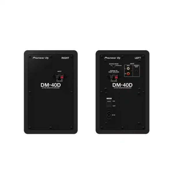 altavoz de monitor de 4 pulgadas pioneer dj dm 40d bt