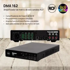 amplificador de matriz de dos canales dma 162