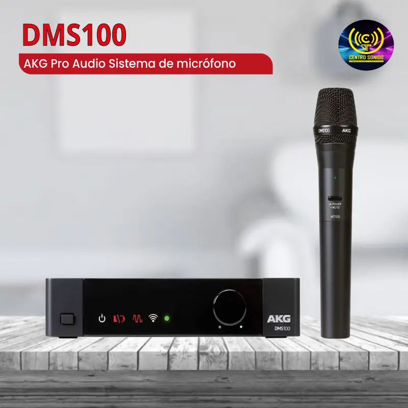 akg pro audio dms100 sistema de micrófono
